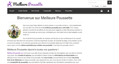 Desktop Screenshot of meilleurepoussette.com